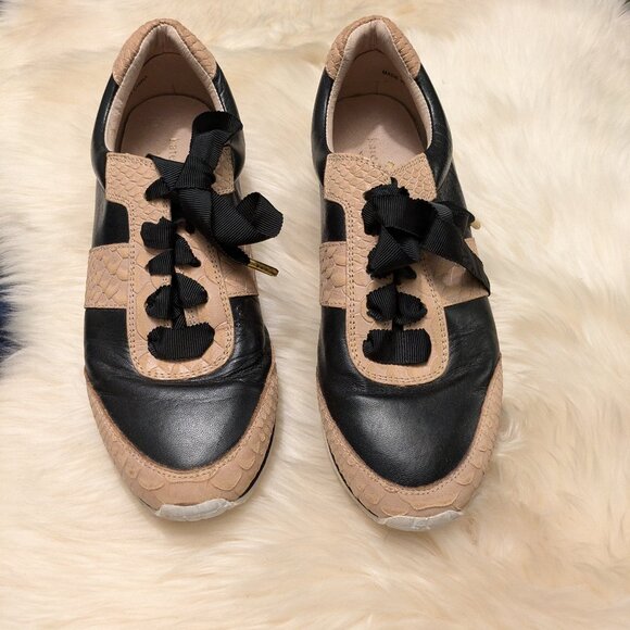 Kate Spade PInk and Black Sneakers - Picture 2 of 7